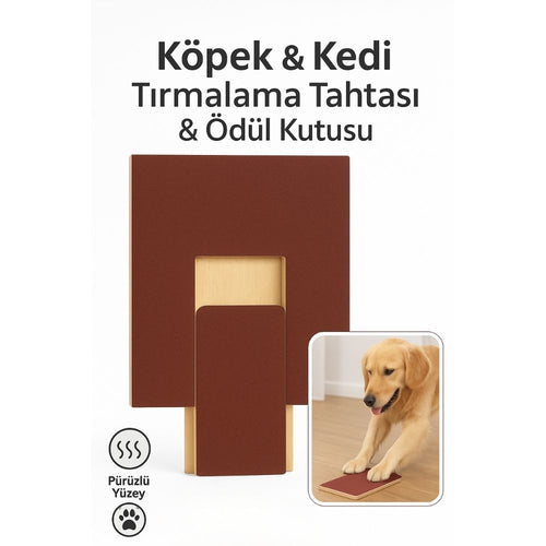 PatiBox Akıllı Kedi & Köpek Tırmalama Tahtası