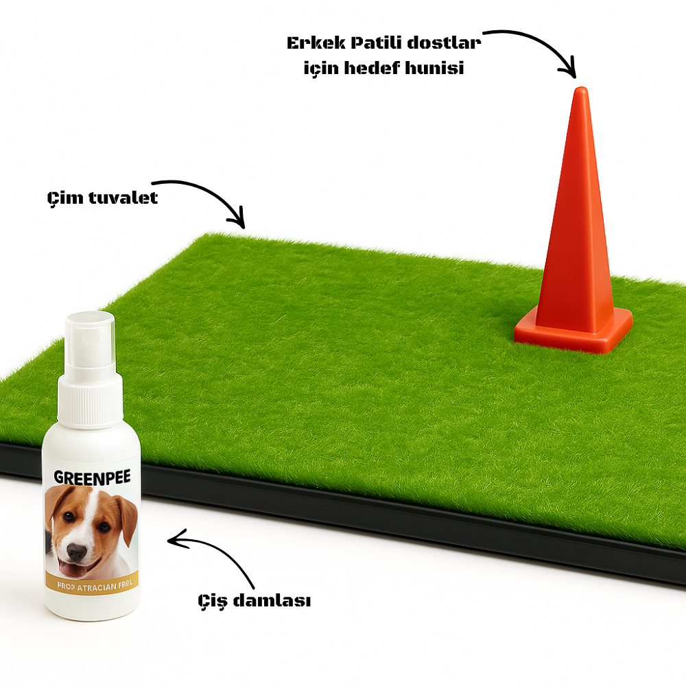 GreenPee Pro Akıllı Çim Tuvalet - GreenPee